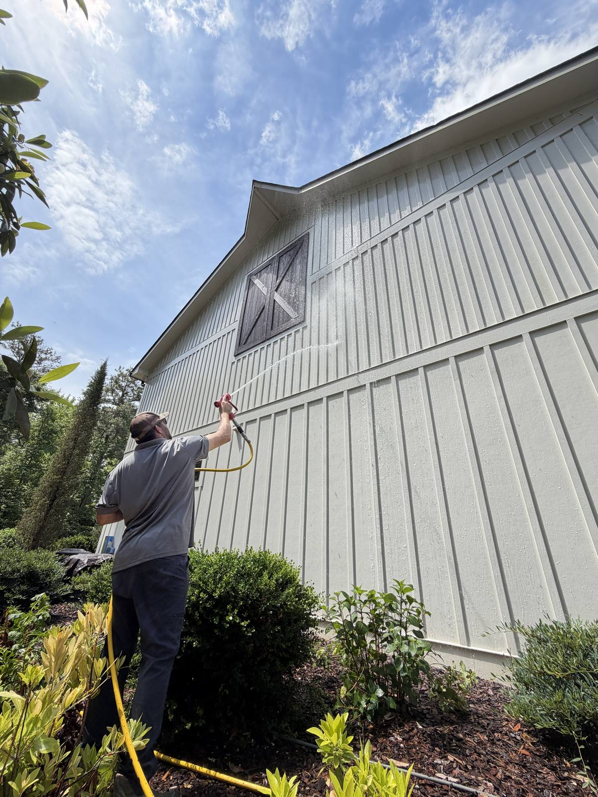 Piedmont Exterior soft washing exterior siding